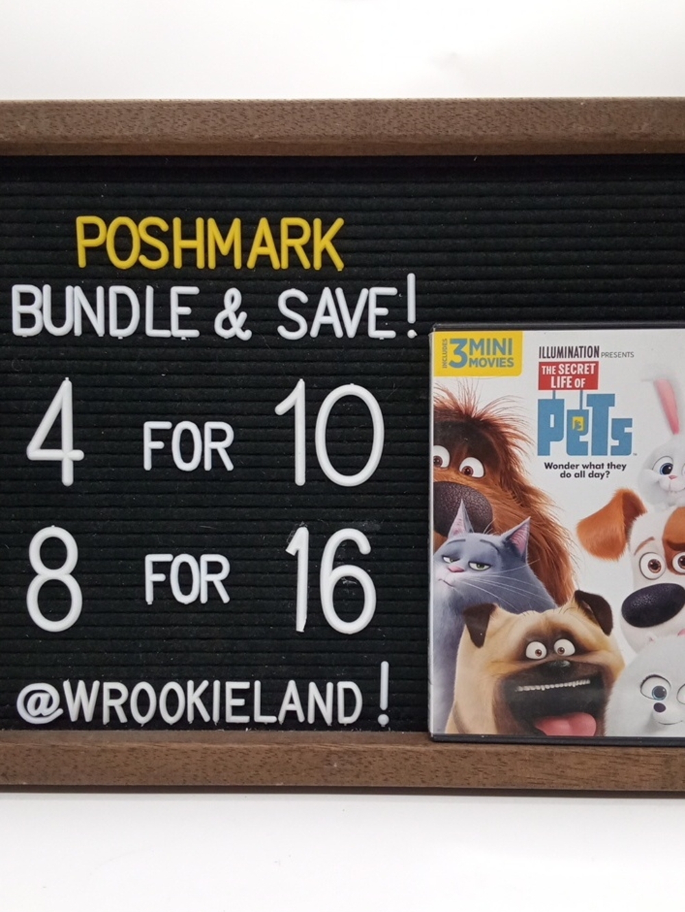 The Secret Life Of Pets DVD#J38